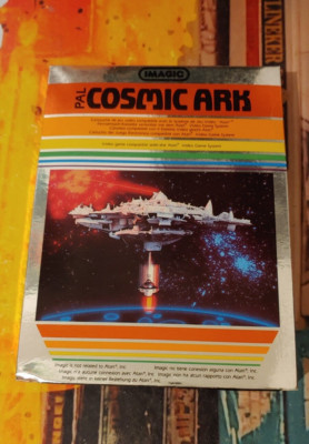 Cosmic Ark for ATARI VCS 2600 (Modul, Manual, Box) (1981) CIB vg cond 8-bit