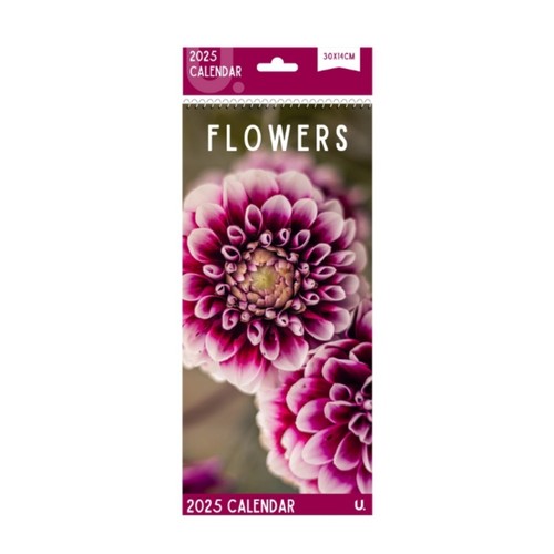 Slim Calendar 2025 Gardens & Flowers Photo Wall Planner Envelope XMAS Gift - Picture 9 of 10