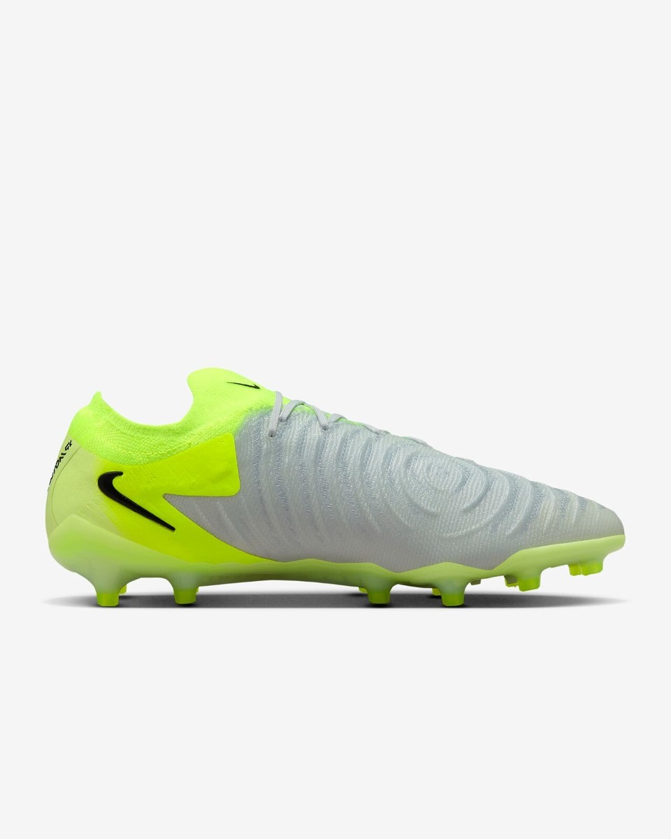 NIKE Phantom GX 2 Elite AG FJ2554-003 Metallic Silver Volt NIKE Phantom GX 2 Elite AG FJ2554-003 Metallic Silver Volt