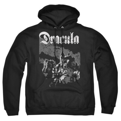 Dracula ''Castle'' Pullover Hoodie, Sweatshirt or Long Sleeve T-Shirt