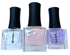 Healthier Nail Polish by NELLA + All-In-One, Base & Topcoat & Cuticle Treatment