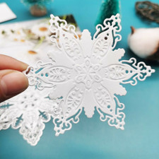 Snowflake Metal Cutting Dies Stencil Scrapbooking Embossing Album Craft Card DIY