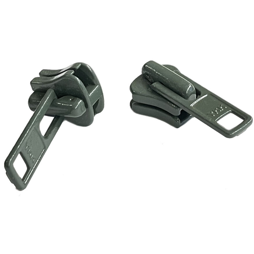 YKK #8 Vislon Original Sliders For A Molded Plastic Jacket Zipper - 2/pack Made In USA - Foto 6