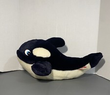 Vtg 95 Free Willy 2 Plush Stuffed Animal Warner Bros Movie Orca Whale Dankin 15"