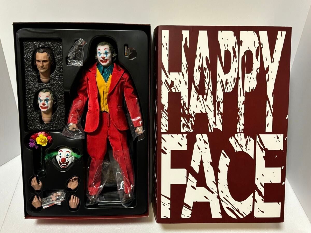 Toys Era The Joker Joaquin Phoenix Happy Face 1/6 Scale Toys Era The Joker Joaquin Phoenix Happy Face 1/6 Scale