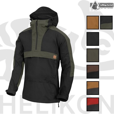 Helikon Tex Woodsman Anorak Jacket Softshell Outdoor Jacke Windproof Kapuze