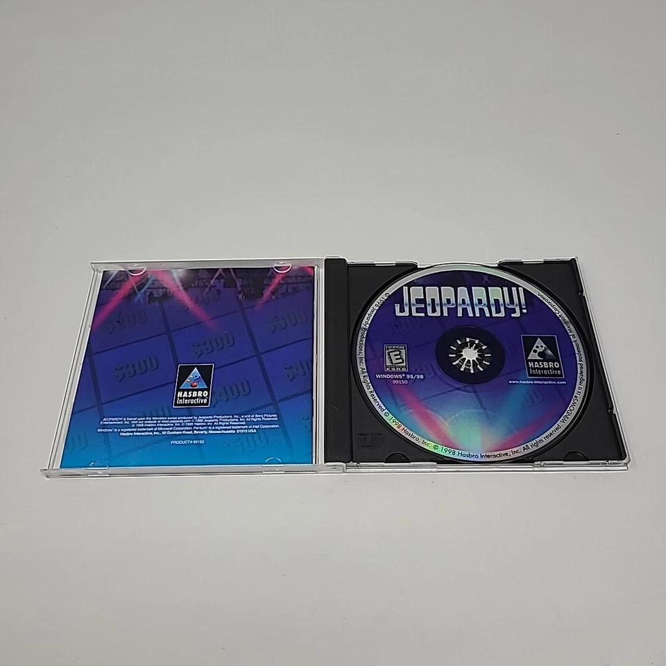 Vintage Jeopardy CD-Rom PC Game  Windows 95/98 - Alex Trebek - Image 4 of 4