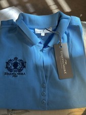 Italia Etiqueta Negra Azure Polo Sportswear Organic Cotton Shirts