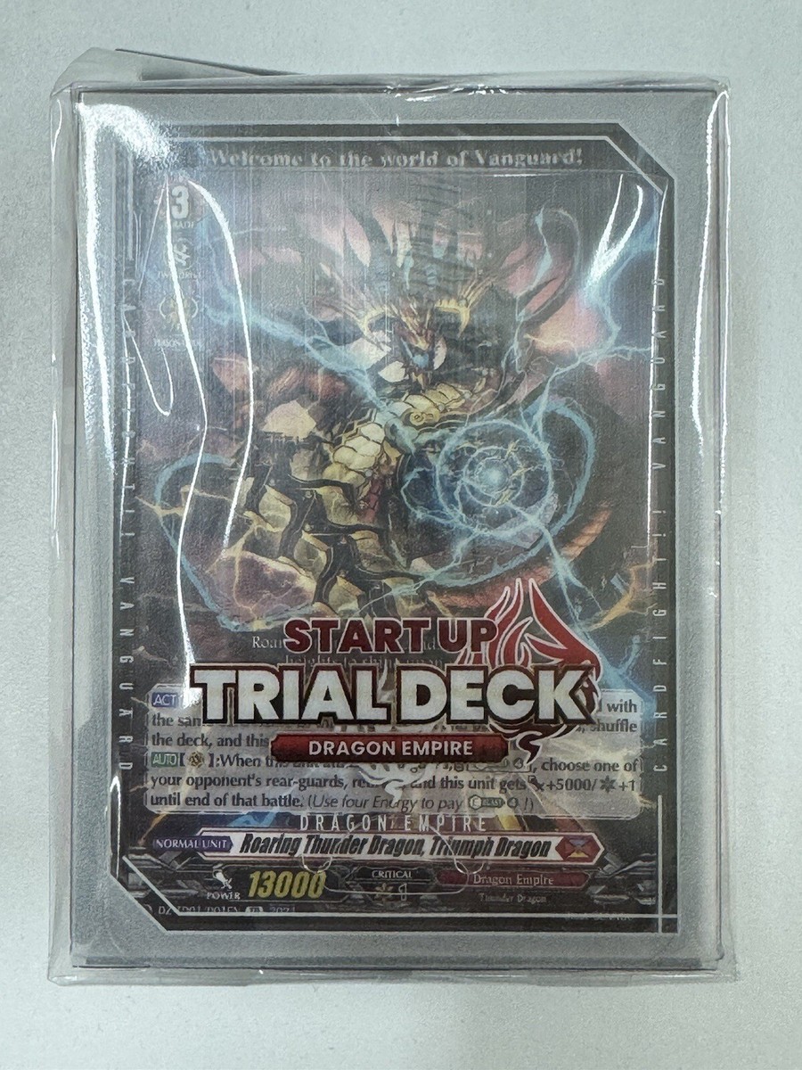 CARDFIGHT VANGUARD VGE-DZ-TD01 START UP TRIAL DECK DRAGON EMPIRE