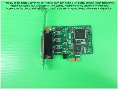 【IODATA】RSA-EXP/P4R IODATA RSA-EXP/P4R, PCI Express to RS-232C 4-port PCB as photo, sn