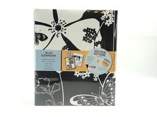 Markings CR Gibson Digital Scrapbook 8-1/2x11 Brand New Black  White Butterfly