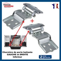 2X TüRscharnier 180° FüR Jumper Boxer Ducato Aluminium 1617323580 1354551080
