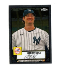 2021 Topps Chrome Baseball Platinum Anniversary Gerrit Cole Base #169