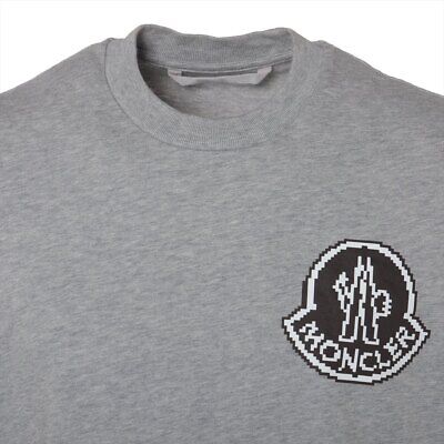 Moncler 23 years Cotton T-shirt XS Men's Gray J20918C00004 Moncler 23 years Cotton T-shirt XS Men's Gray J20918C00004