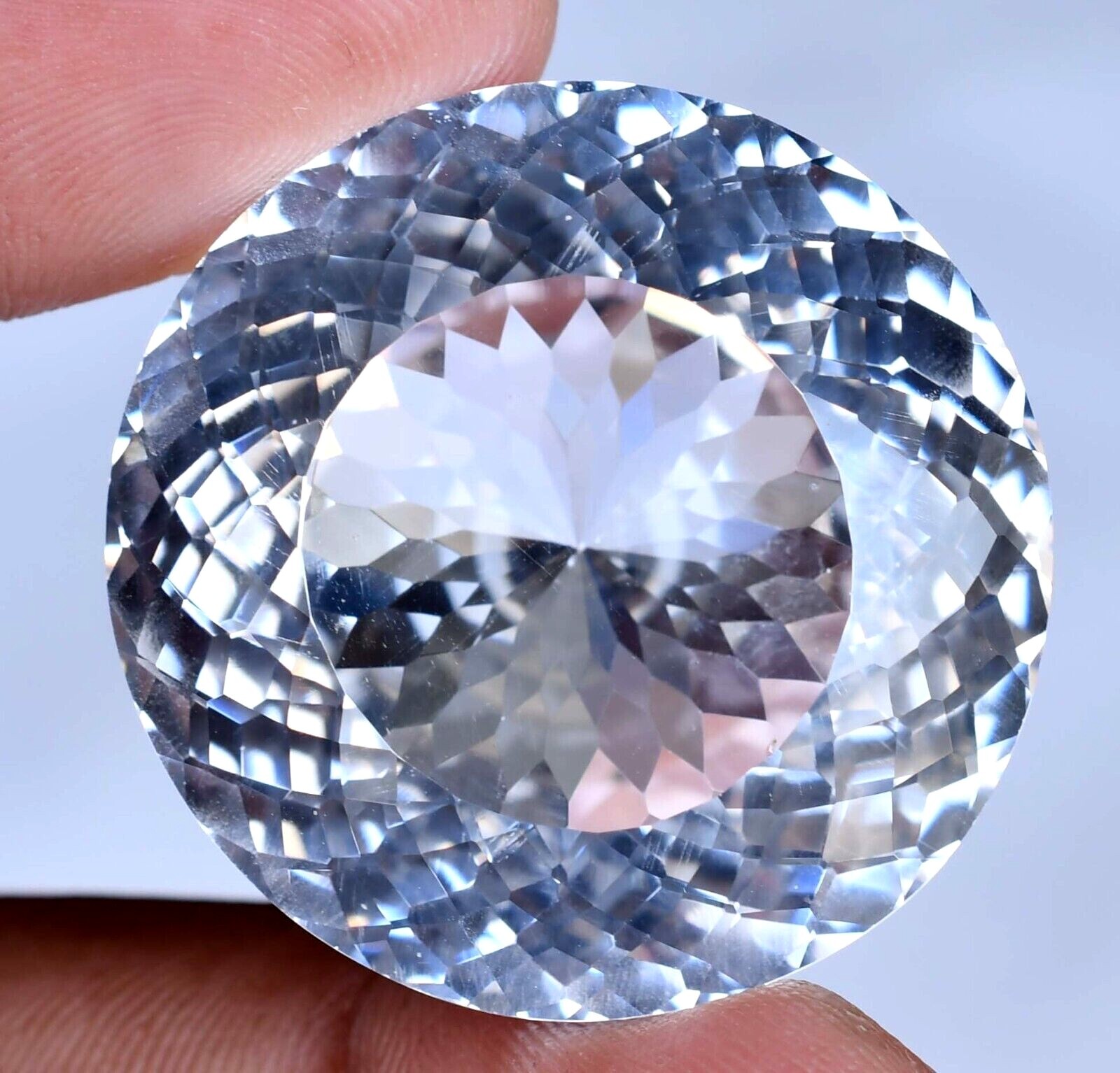 Rare 143.70 CT Natural MONTANA Colorless Sapphire Certified FLAWLESS ...
