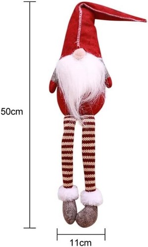 3Pcs New Christmas Decoration Long Legs Rudolph Doll Christmas Children Gift Hot - Picture 4 of 11