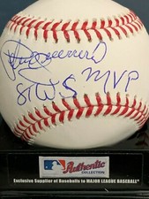 PEDRO GUERRERO  LOS ANGELES DODGERS  1981 WS MVP  SIGNED OML BASEBALL