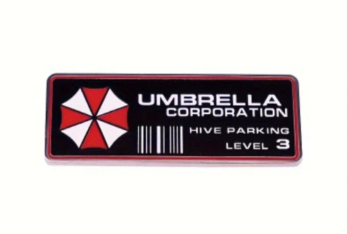 Gaming - Resident Evil "Umbrella Corporation" level 3 enamel pin - Free AU Post - Picture 3 of 5