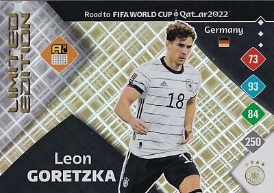Panini Road to Qatar World Cup Karte 2022 Leon Goretzka Limited Edition XXL