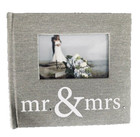 Mr & Mrs Rhinestone Wedding Photo Album by Nicole Miller Holds 200 6X4 Photos