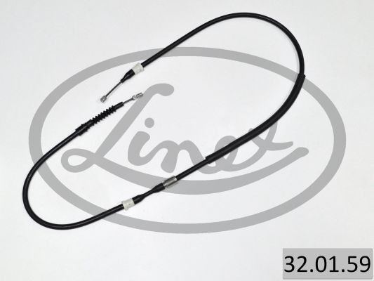 Linex 32.01.59 Cable, Parking Brake For Opel-image