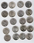 1922 Peace Silver Dollar roll of 20 VG to AU