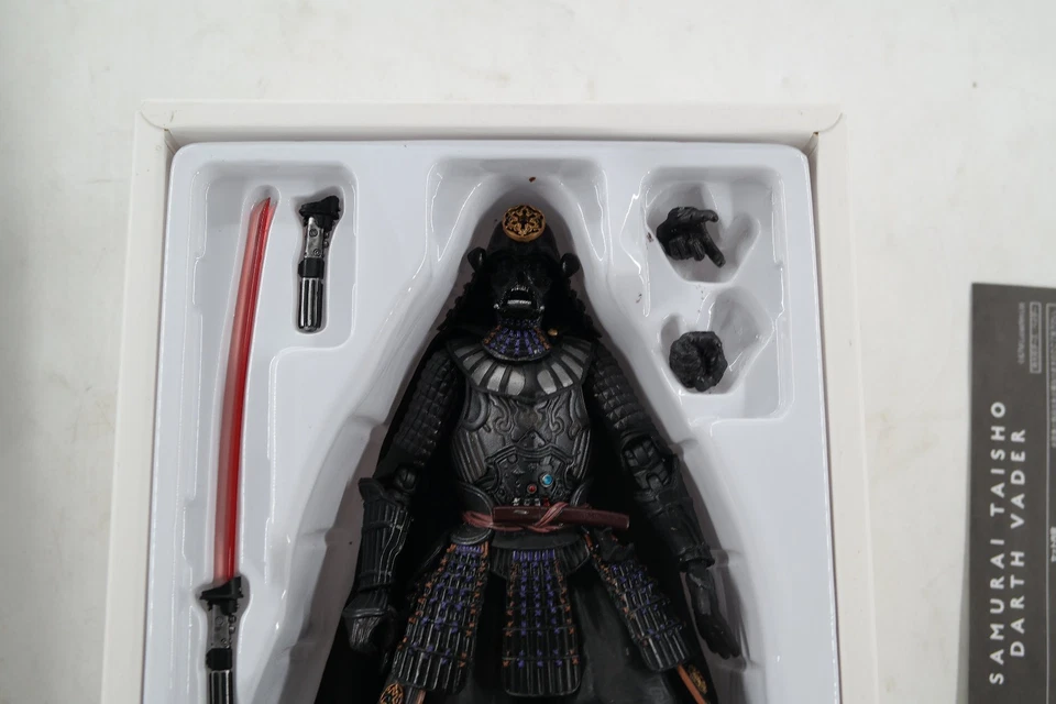 Realización de película Bandai Star Wars Samurai Taisho Darth Vader Foto 4 de 4