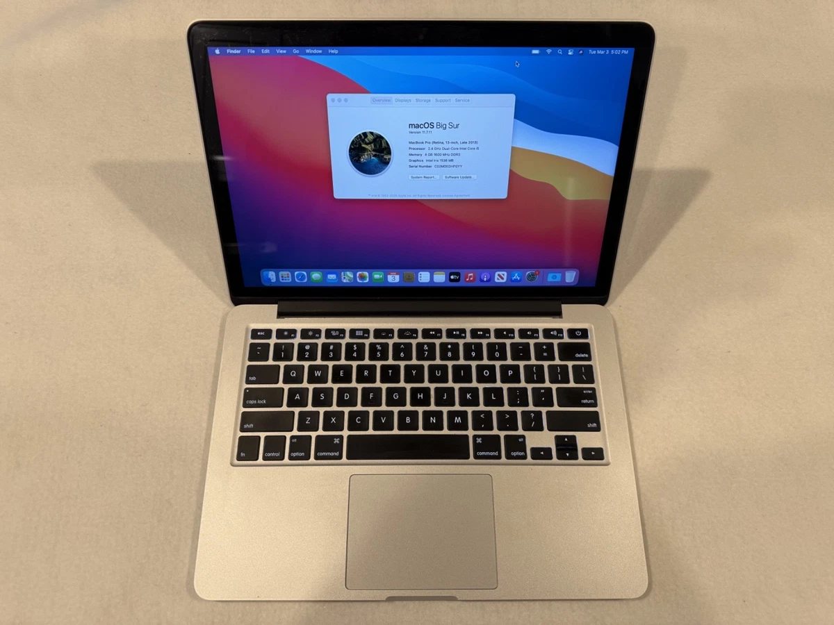 2013 Apple MacBook Pro 4GB Laptops for sale | eBay