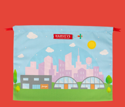 Harveys Seatbelt 25th Anniversary Dust Bag NEW NIP