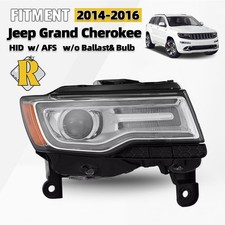 For 2014-2016 Jeep Grand Cherokee Hid Projector Headlight Wafs Passenger Side For 2014-2016 Jeep Grand Cherokee Hid Projector Headlight Wafs Passenger Side