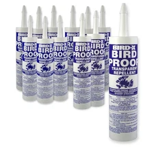 Bird-X Deterrent Physical Barrier Bird Control Anti Roosting 12 tubes (BP-CART)