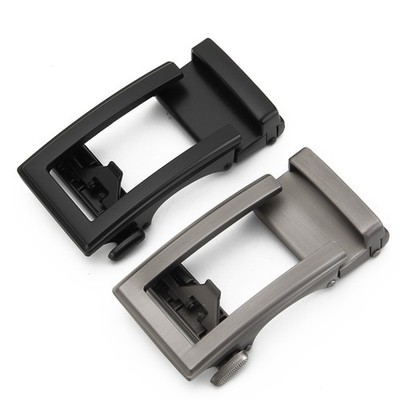Herren Legierung Automatik Clip Schnalle Mit Ratsche Für 3.3-3.4cm Gürtelbreite