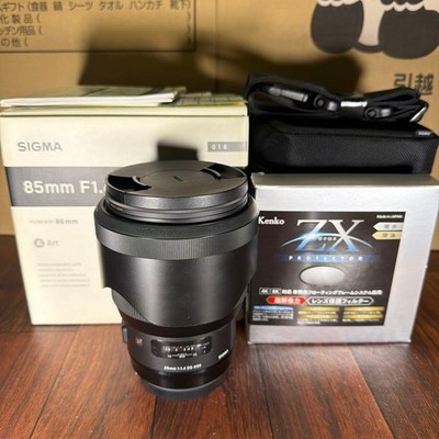 USED Sigma 85mm f/1.4 DG HSM Art CANON EF mount in good condition