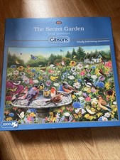 Gibbons 1000 Piece Jigsaw Puzzle The Secret Garden Greg Giordano