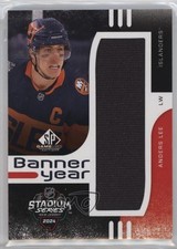 2024 Upper Deck SP Game Used Stadium Series Banner Year Relics Anders Lee 1mz4