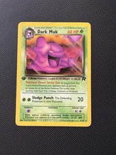 Dark Muk 41/82: Team Rocket Uncommon 1st Edition MP on eBay