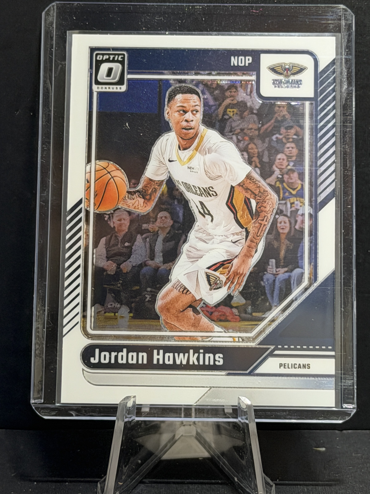 2024-25 Donruss Optic Basketball 68 Jordan Hawkins - New Orleans Pelicans