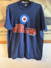 Paul Weller Solo / Days of Speed era, 2001, unofficial tour T-shirt, XL.