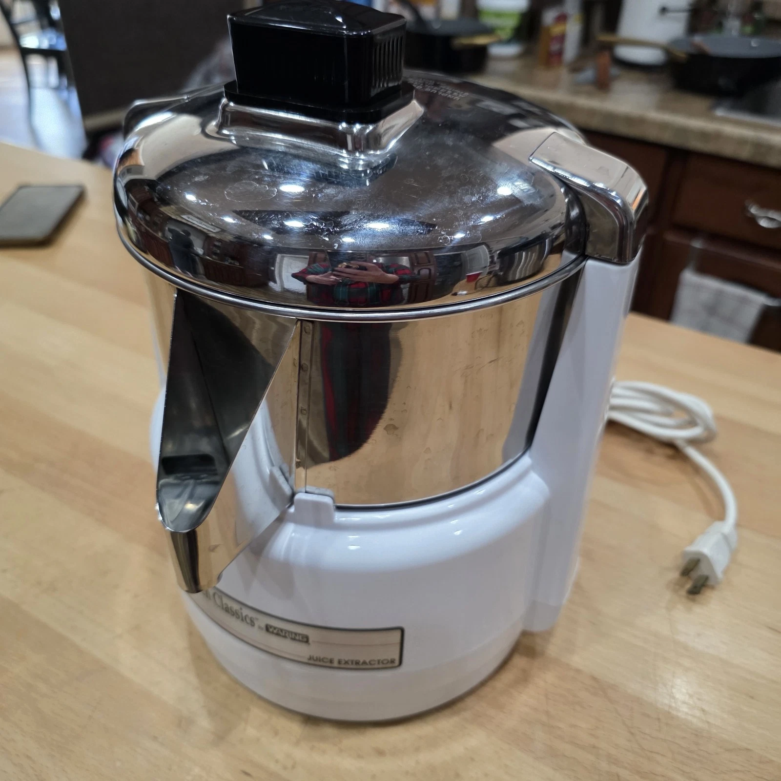 Waring Pro Professional Juice Extractor 11JE38 Vintage Juicer USA Tested Works