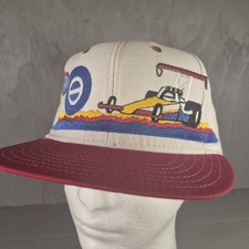 Vintage Nhra Drag Racing Snapback Mens Hat Logo Dragster Made In Usa Vintage Nhra Drag Racing Snapback Mens Hat Logo Dragster Made In Usa