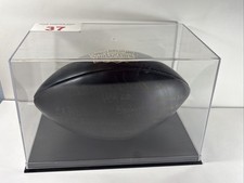 Pittsburgh Steelers Donnie Shell Autographed Football HOF W Display Case Signed