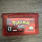 Nintendo Pokémon Ruby Version for Game Boy Advance Cartridge 100% Authentic