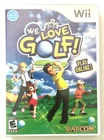 We Love Golf Wii (Nintendo Wii, 2008) Tested & Working!