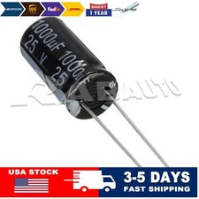 5pcs 1000uF 25V Electrolytic Capacitors Lot CD110