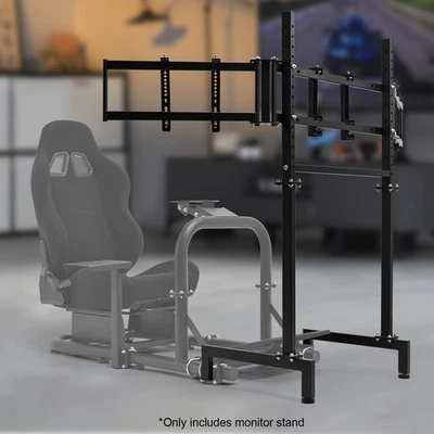 Marada Triple Screen Monitor Stand für Roud Tube Racing Simulator Cockpit