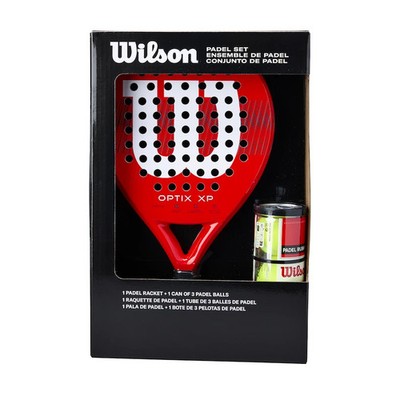 Wilson OPTIX XP PADEL KIT RED Red/