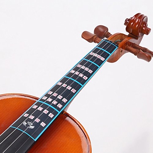Violine Fingerführung Aufkleber Griffbrettführung Griffbrettmarker Label Finger - Bild 3 von 5