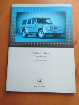 Werkstatthandbuch Einführungsschrift Mercedes G 463 - G 55 - G 500 - G 320 CDI - Bild 1 von 4