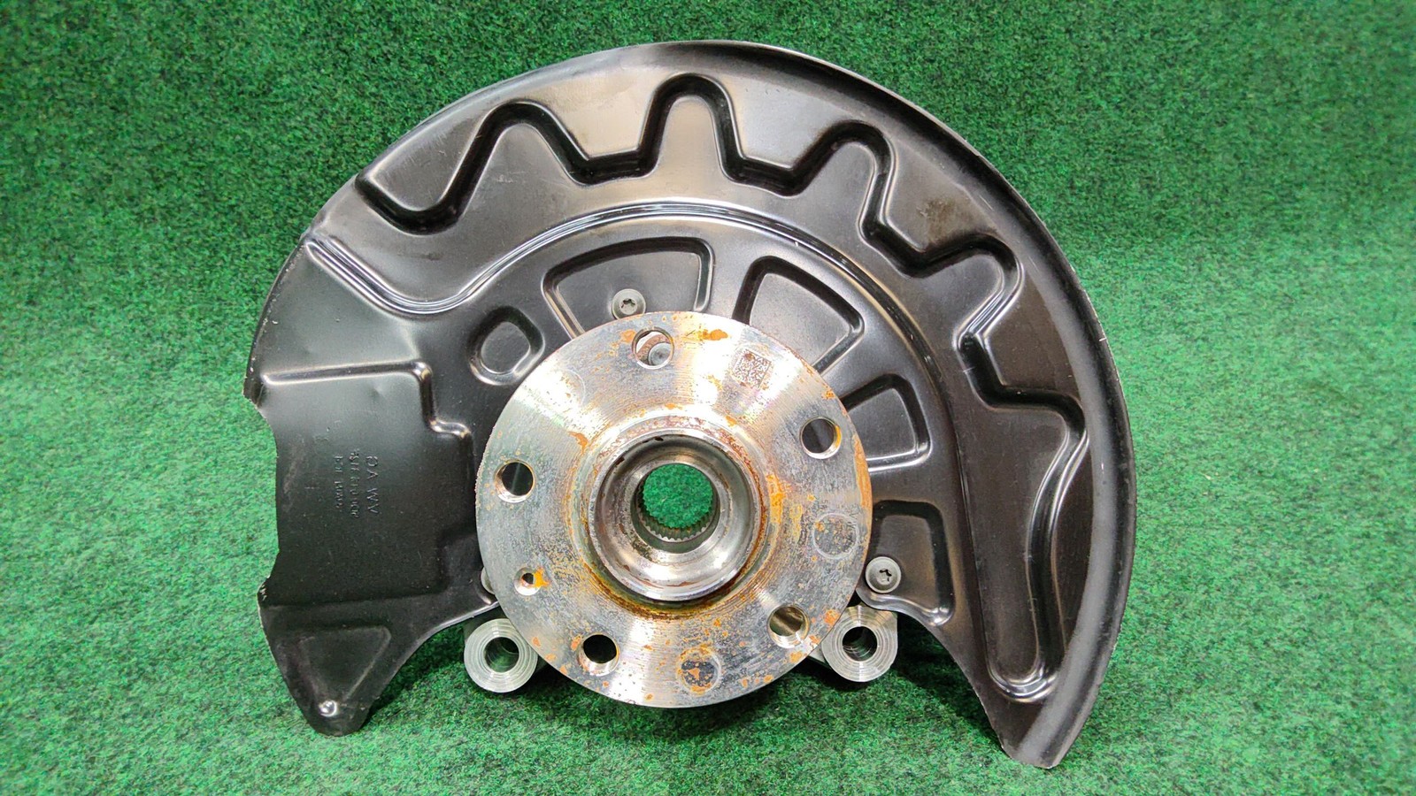 19-25 Audi Q3 Front Right Wheel Housing Knuckle 1k mls Oem 5q0407254a 5q0407258a