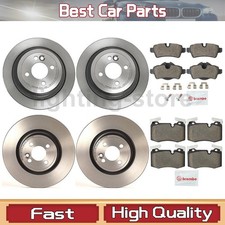 Front Rear Disc Brake Pad Set Disc Brake Rotor Fits Mini 2009-2015 Cooper 6 Pcs Front Rear Disc Brake Pad Set Disc Brake Rotor Fits Mini 2009-2015 Cooper 6 Pcs